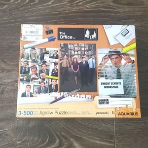 The Office 500-Piece Puzzle 3-Pack Set - Brand New sealed